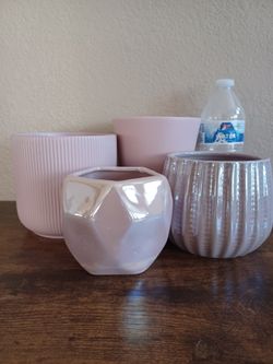 Ceramic planters