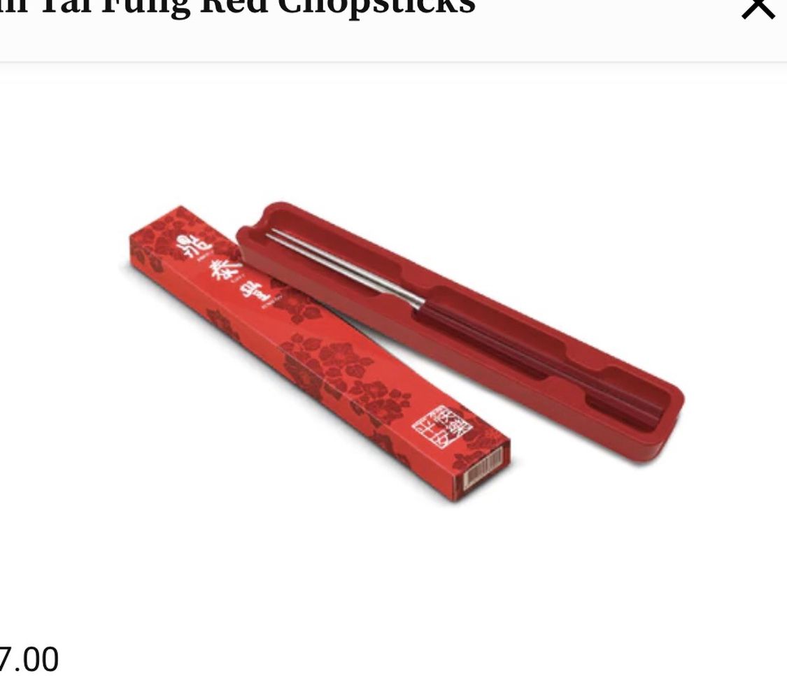 Din Tai Fung Chopsticks $5/$6/$11