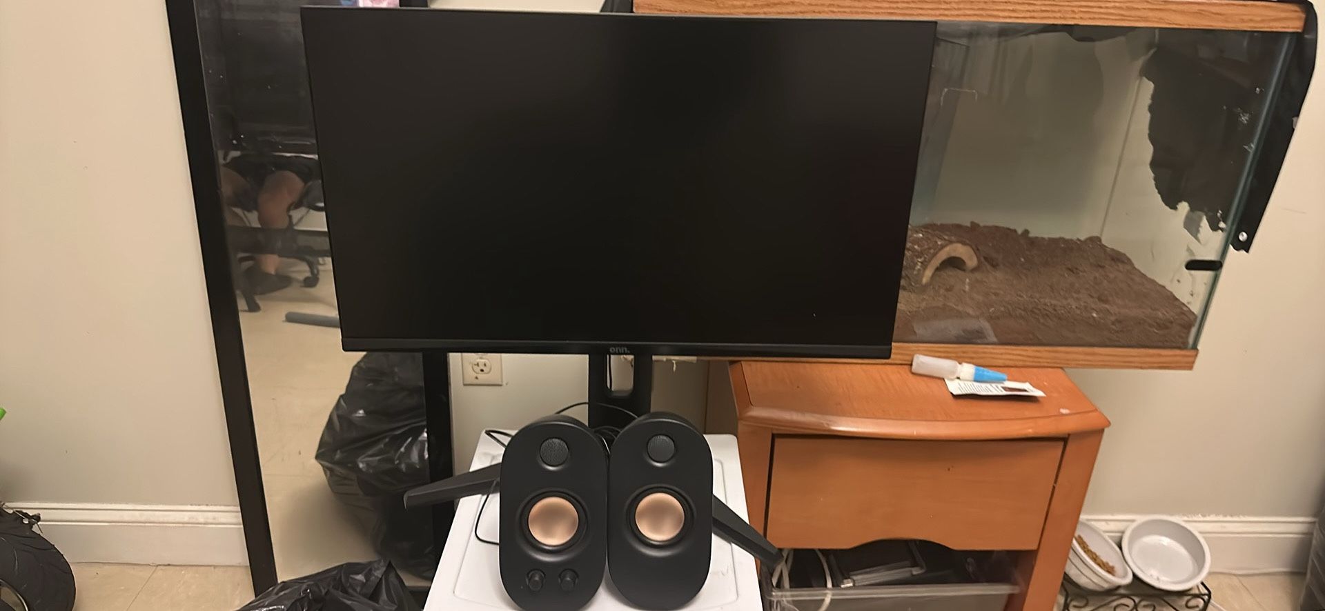 24” Onn Monitor w/ Speakers
