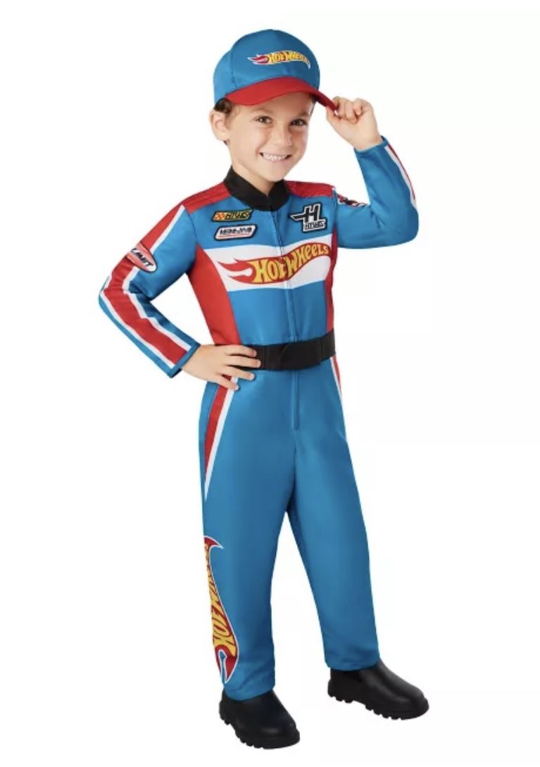 Toddler Hot Wheels Driver Halloween Costume
