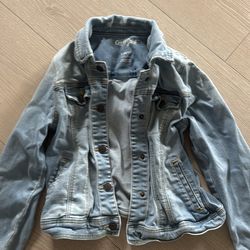 Girls denim jacket 10/12 gently used