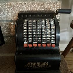 Antique  American Adding Machine