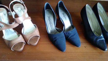 3 Brand name ladies heels