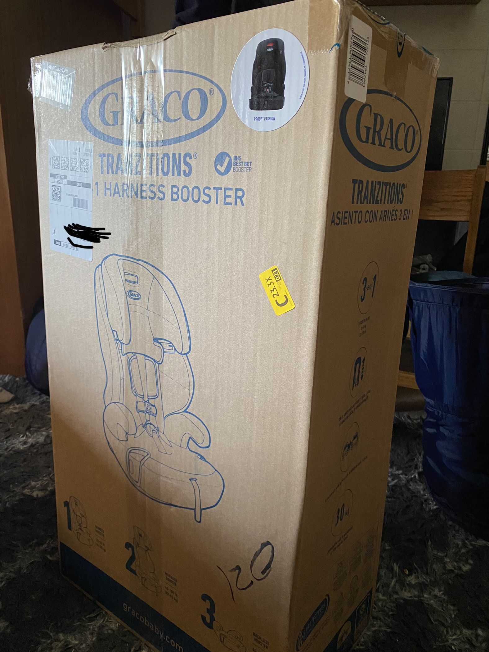 CAR SEAT Graco 3-1 Harness Booster