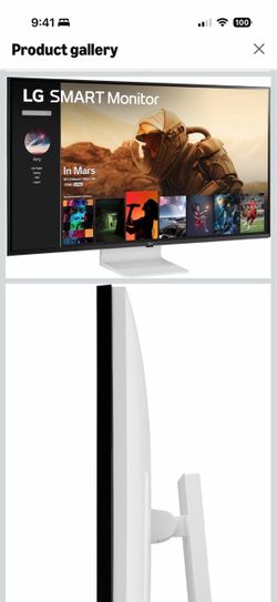LG Smart Monitor (43SQ700S) -43-Inch 4K UHD(3840x2160) IPS Display