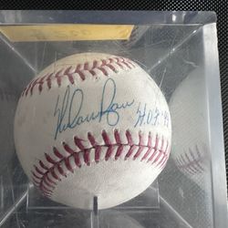 Nolan Ryan Autographed Ball With COA