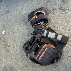 CLC Pocket Pro Framers Tool Belt With Suspenders