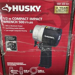Husky 1/2 in. Compact Impact Wrench, tools, herramienta de impacto 