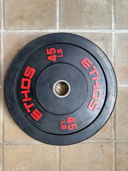 45 lb Ethos Olympic bumper plates