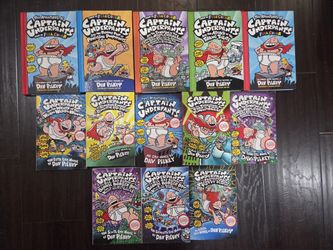 13 Books of Captain Underpants