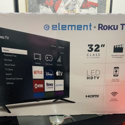 Element 32” HD LED Roku Tv