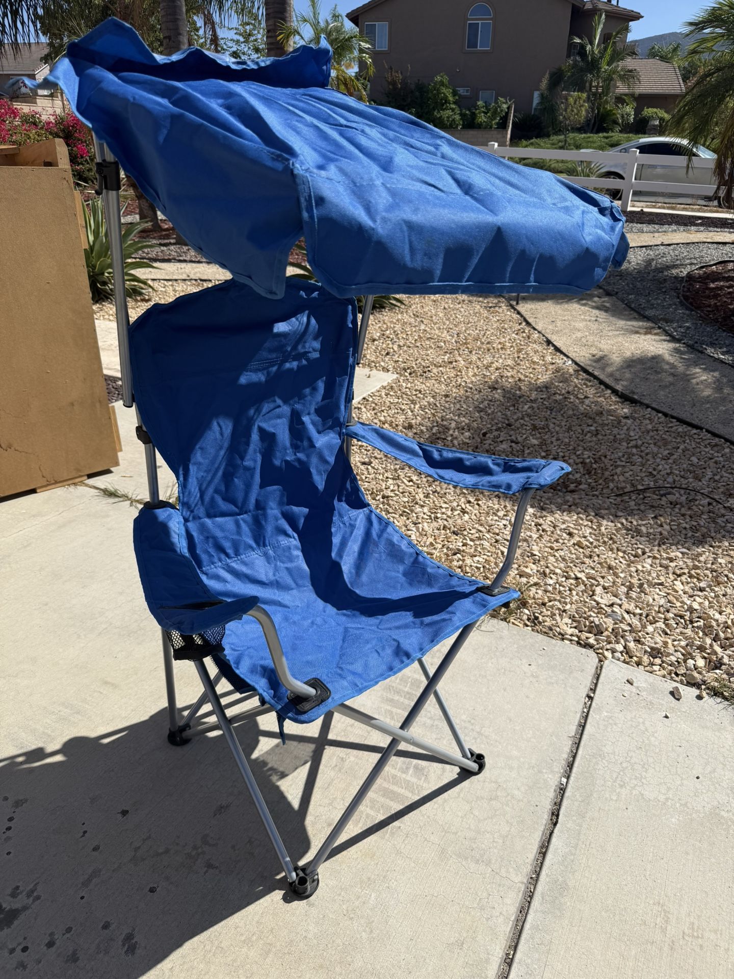 Ozark Trail Foldable Canopy Chair w/ Adjustable Canopy & Carrying Case