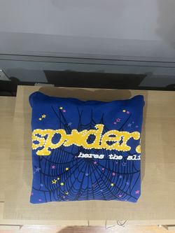 Blue Sp5der Hoodie
