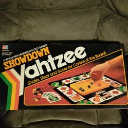 Showdown Yahtzee Boardgame