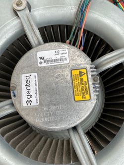 X-13 evaporator fan motor 3/4 hp message for prices all sizes available