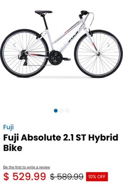 44cm Beautiful Like NEW Fuji Absolute Two.1 Hybrid Bike