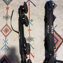 Stag roof rack With Surfboard Attachment 