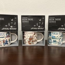 Star Wars Been There Series Mugs - Never Been Used