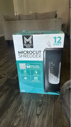 Microcut shredder