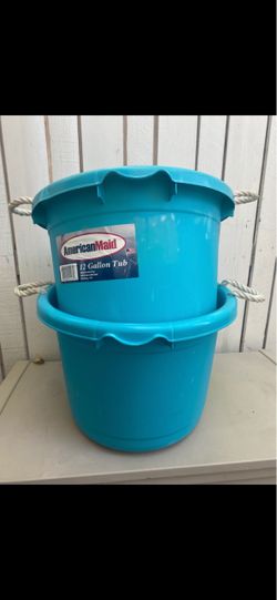 American Maid 12 gallon tubs.