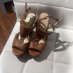 Women Nine West Wedge High Heels Size 8