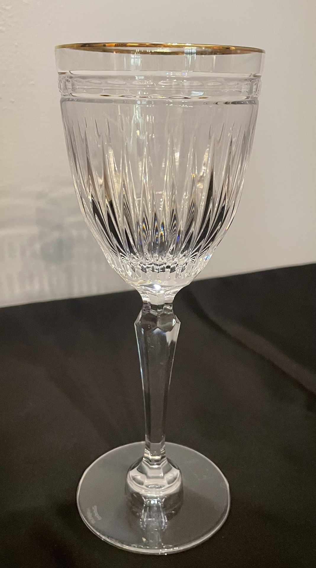 Waterford Crystal Marquis Gold Water Goblets