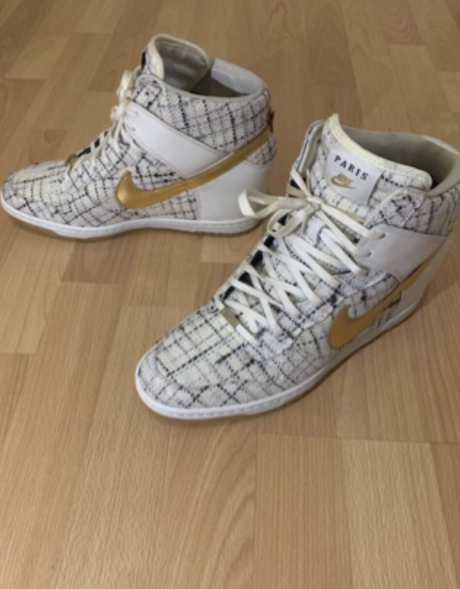 Nike Dunk Sky Hi City Paris Wedge Sneakers
