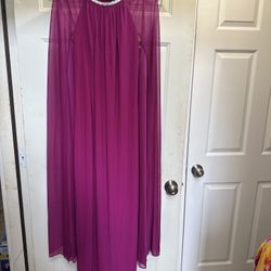 Purple Party Dress