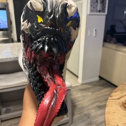 White Venom Mask Halloween Marvel