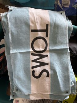 Lot of 8 Vintage TOMS Promotional Canvas Flags/Banners