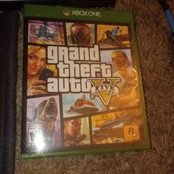 GRAND THEFT AUTO 5 (GTA 5) Xbox One disk