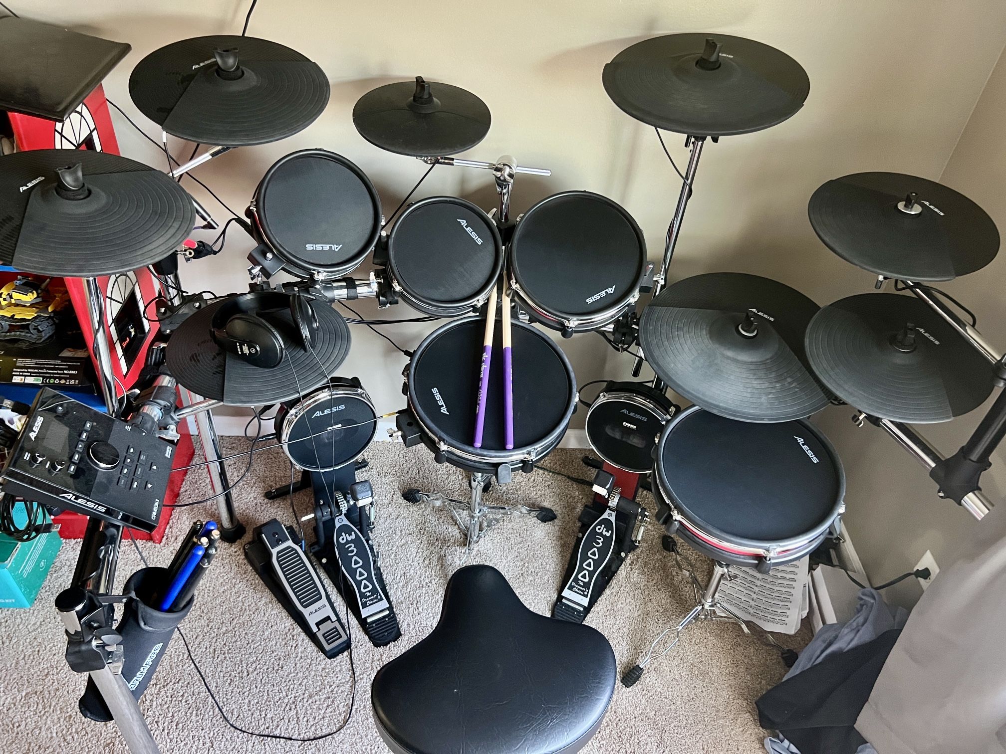 Alesis electronic drum set