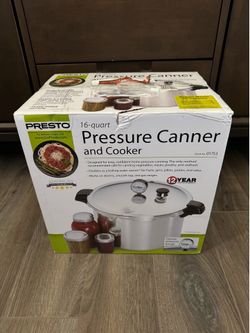 ***new PRESTO 16 qt. Pressure Canner***