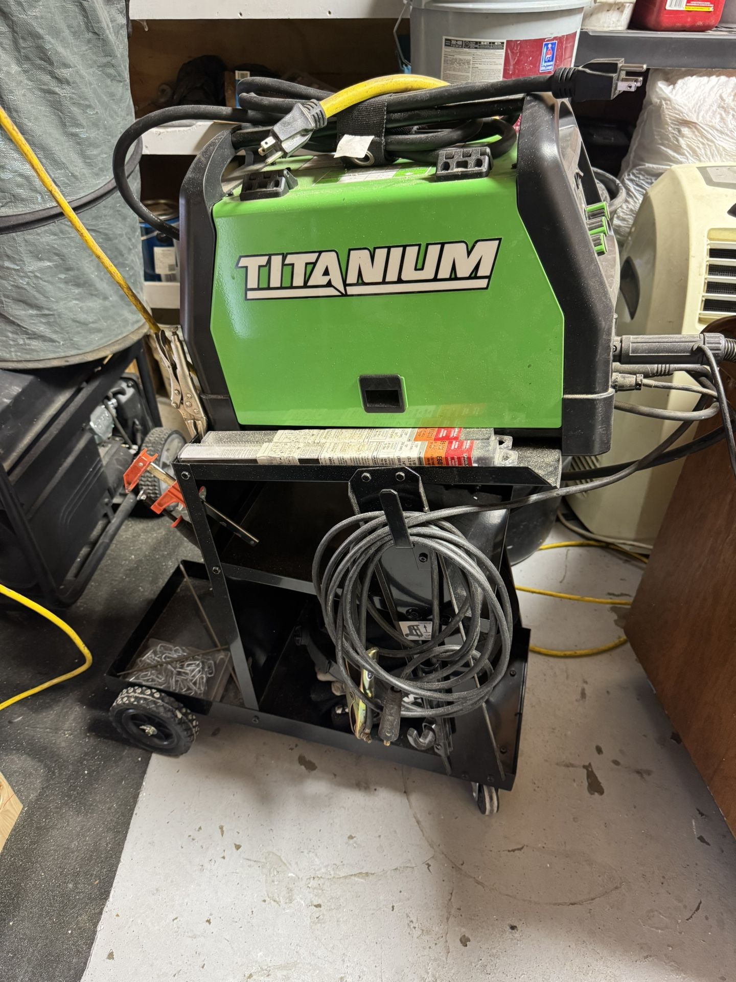 Titanium Unlimited 140 Multi Process Welder & Cart