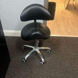 Saddle Chair For Esthetician/ Tattoo Artist 