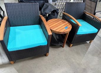 3 piece patio set