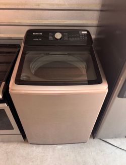 Golden Samsung Washer