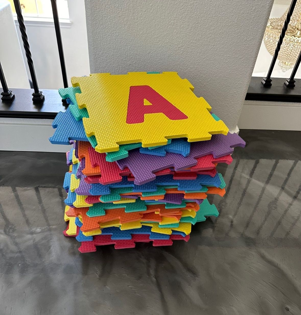 Foam Letter Mat