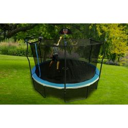 Sportspower Bounce Pro 14' Trampoline with Heavy Duty Basketball System $199.99