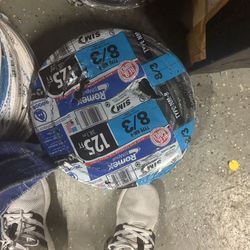 romex 8/3 125ft
