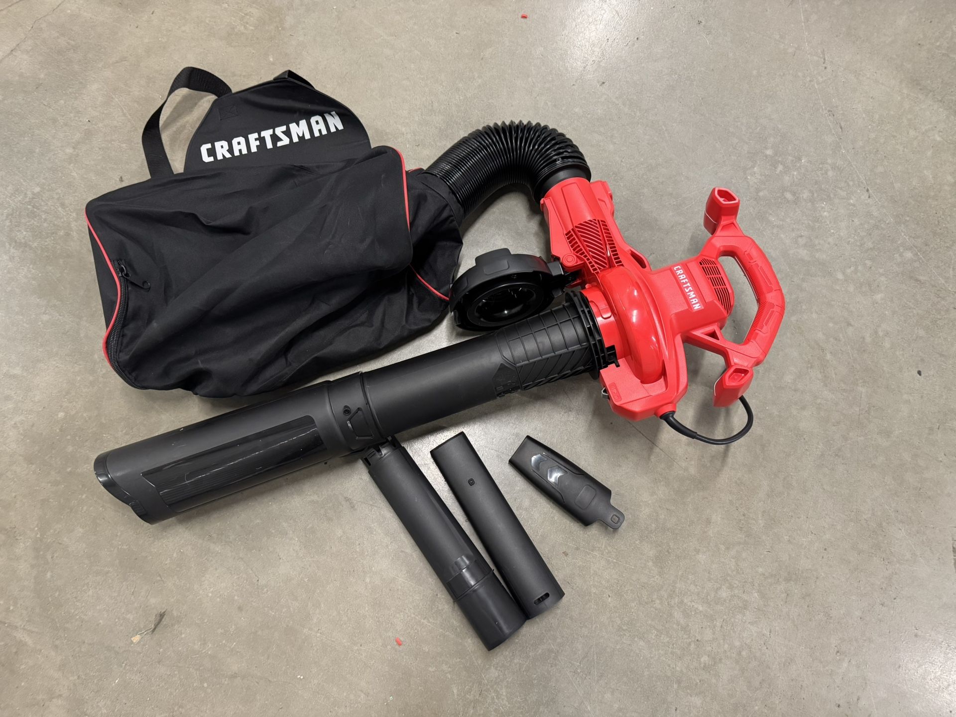 Craftsman Electric Corded Backpack Leaf Blower