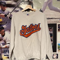 Vintage 80’s/90’s NCAA Floria Gators Russell Athletic Crewneck Made in USA White