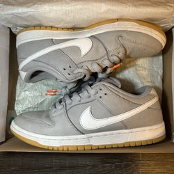 Nike SB Dunk Low Pro ISO "Wolf Grey Gum" | SZ: 9.5
