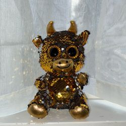 Golden Sequin Plushie