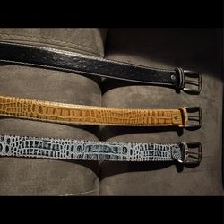 Roger  Ximenez handcrafted men's belts