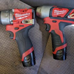 Milwaukee Impact Grill And Hammer Drill