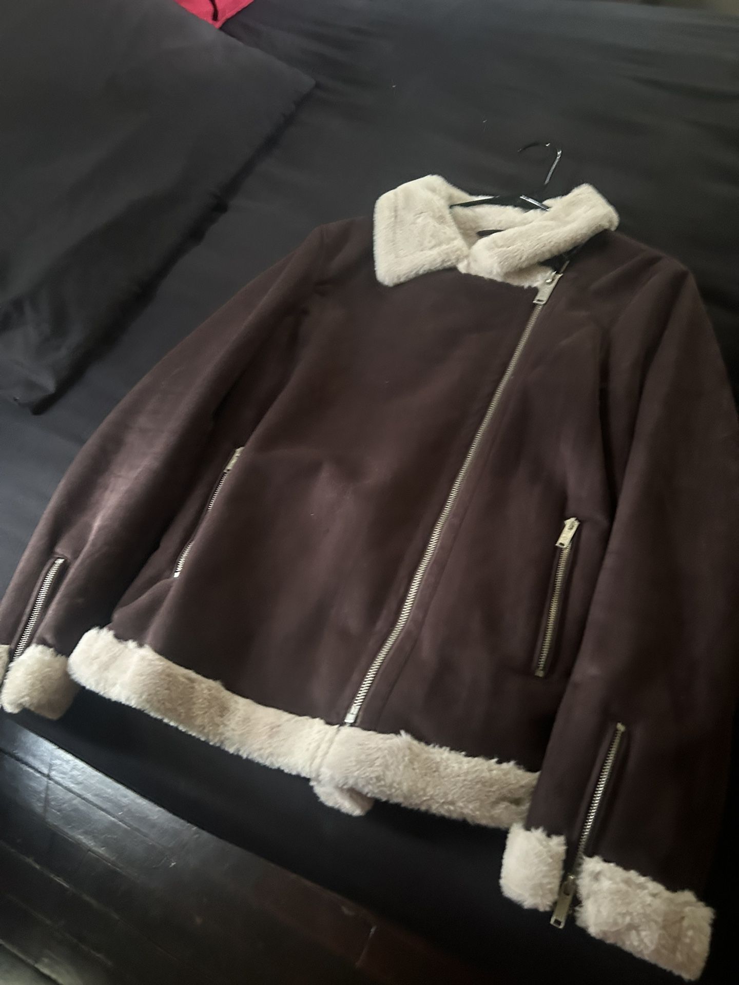Brown Sherpa Jacket