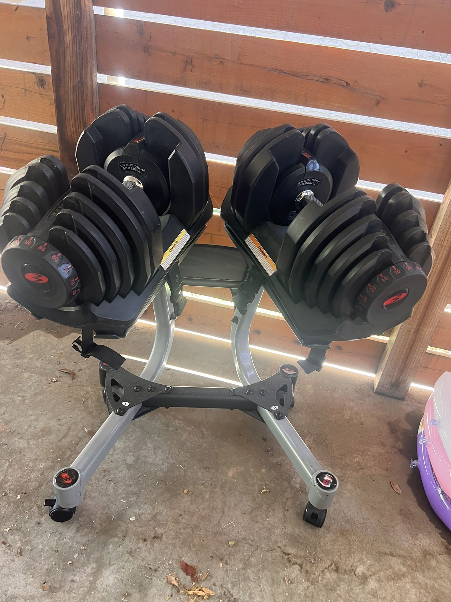 90 Lbs Bowflex Dumbbells Old Model Bowflex SelectTech 1090