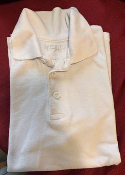 Girls Uniforms - White & Navy blue -Size 10/12
