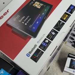 9" Pioneer Car Stereo Touch Screen Bluetooth Brand New 